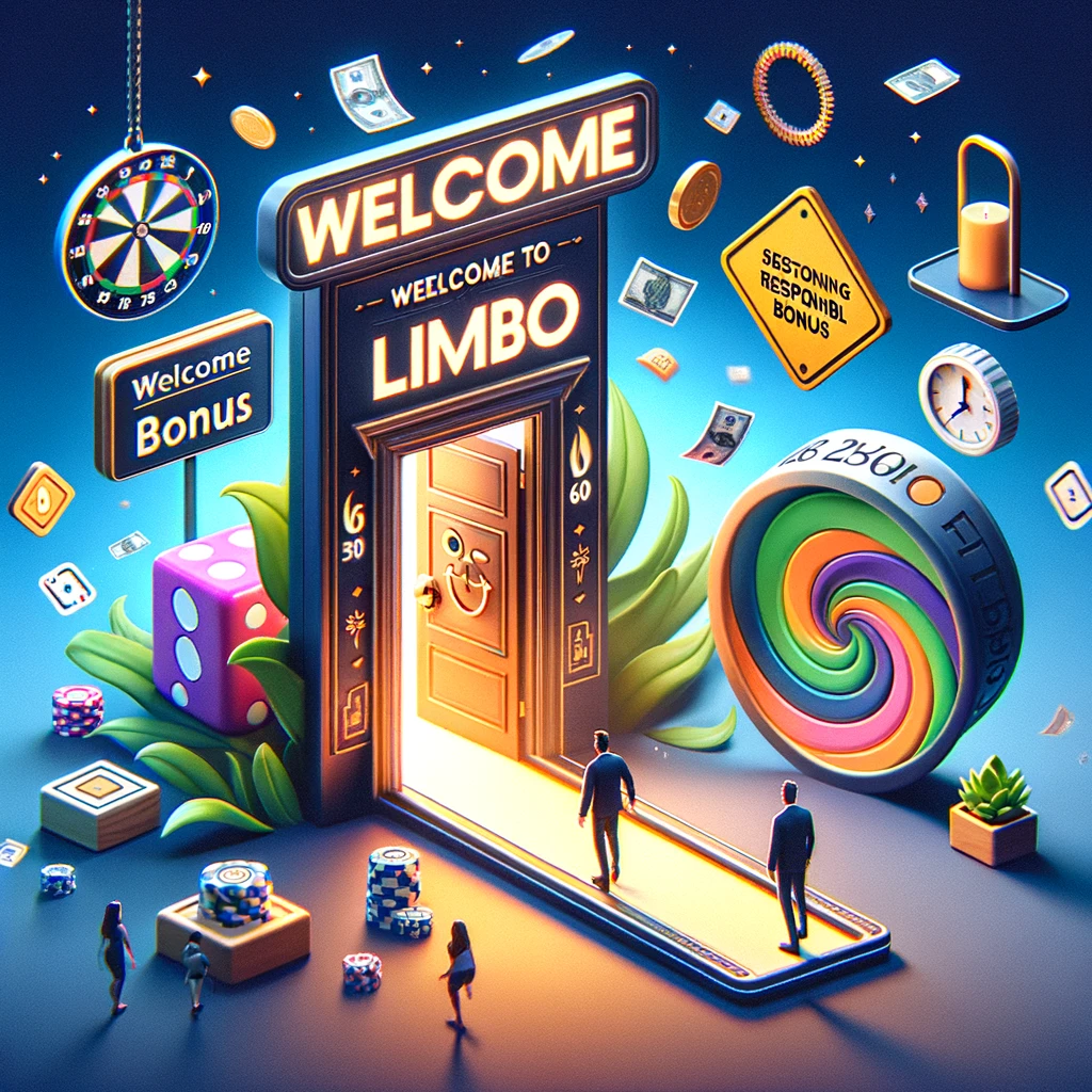 This image captures the inviting and exhilarating essence of diving into the Limbo game on BetFury. It combines elements of welcome, reward, and responsible play, encouraging viewers to sign up, claim their welcome bonus, and immerse themselves in the fast-paced action while emphasizing the importance of setting limits for a responsible and enjoyable gaming experience.