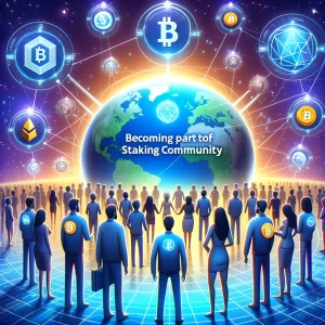 Here's the image that captures the essence of joining the BetFury staking community, highlighting the welcoming and diverse atmosphere for crypto investors of all levels.