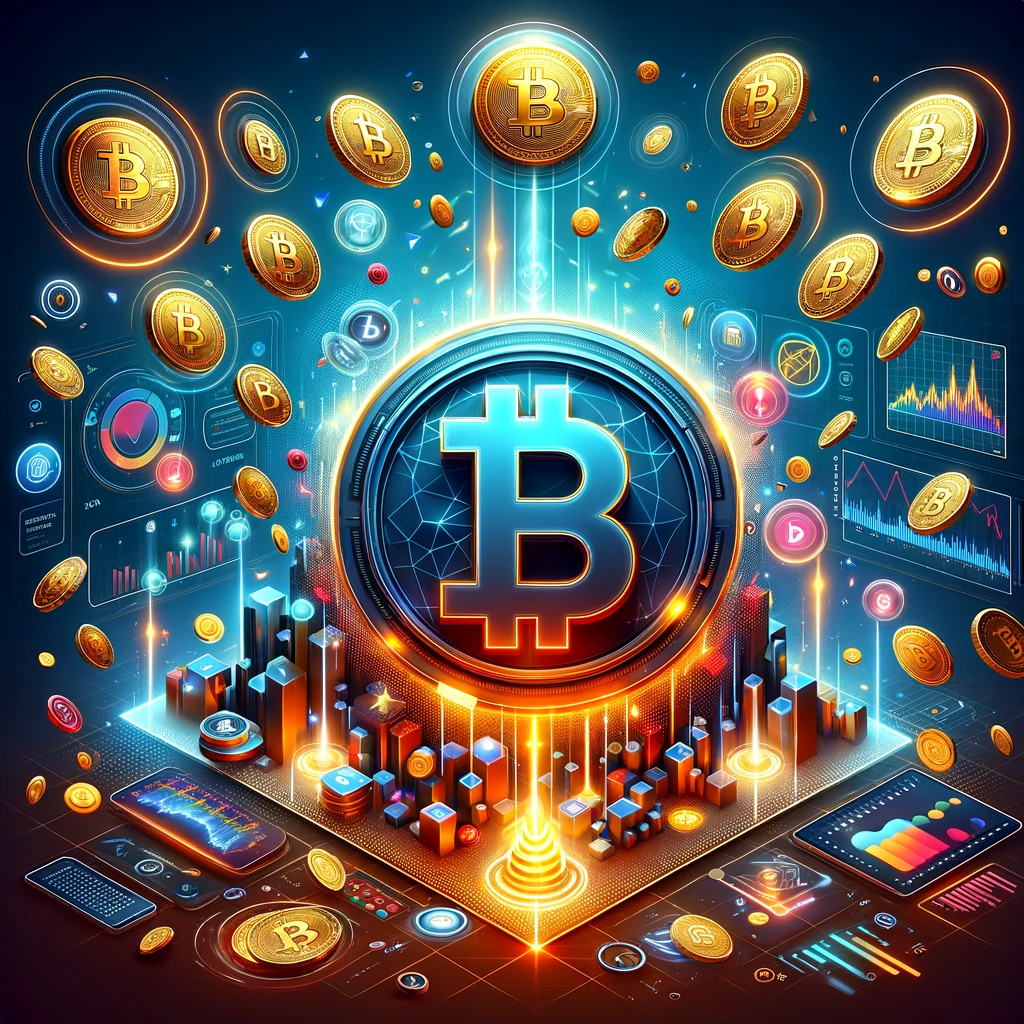 Here's the featured image designed to represent the comprehensive staking platform of BetFury, highlighting the diverse staking options and the potential for passive income. The vibrant elements aim to convey innovation, opportunity, and a sense of community.