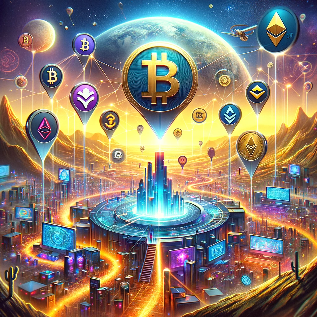Here's the image that captures BetFury's transformative role in the online gambling world with its crypto staking feature. It showcases a vibrant and futuristic landscape, highlighting BetFury's pivotal position and the integration of popular cryptocurrencies, including BTC, USDT, ETH, BNB, and TRX, along with BFG tokens. This scene vividly conveys the innovation, opportunities, and potential for earning passive income through crypto staking on BetFury, inviting viewers into the exciting possibilities the platform offers.