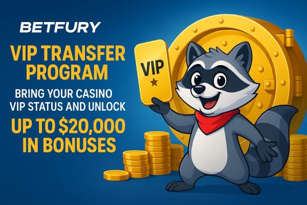BetFury VIP Transfer Program – bring your casino VIP status and unlock bonuses